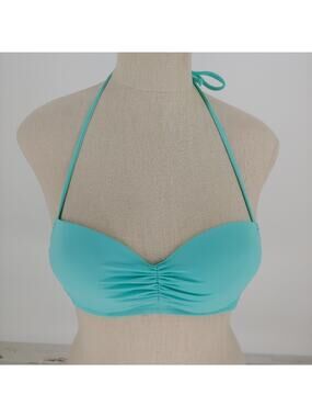 Shade Shore Mint Green Swim Top Adjustable Size 34B